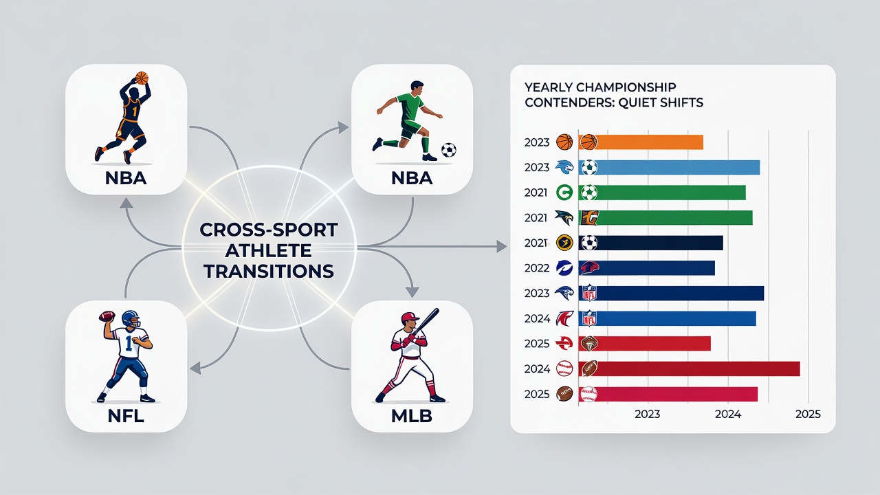 Cross-sport athletes influencing team performance in professional competitions